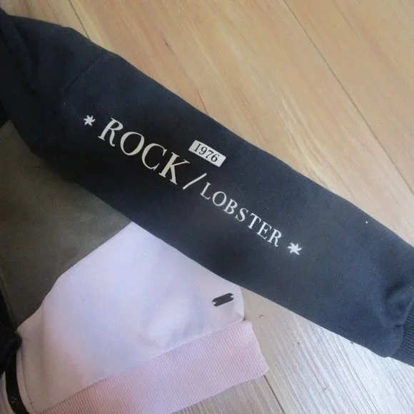 AMS BLAUW SCOTCH & SODA Hoodie Sweater Full Zip rock lobster spellout Sz 10/140 - Picture 2 of 7